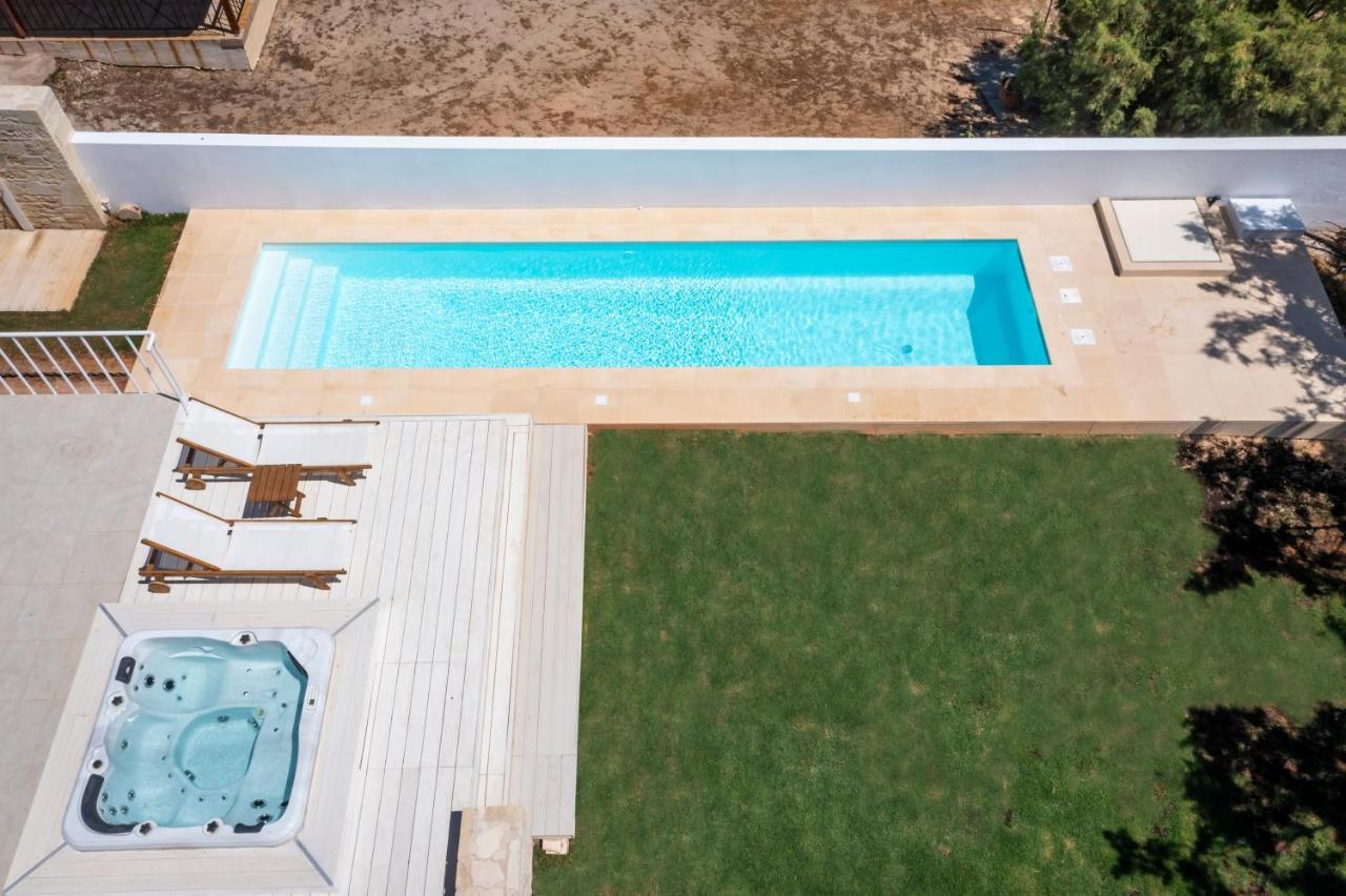 Sea View White Villa Stavrós 外观 照片
