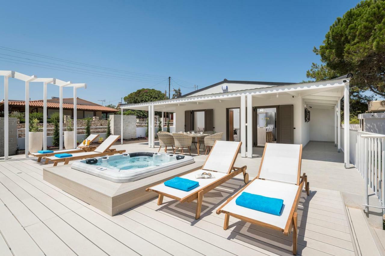 Sea View White Villa Stavrós 外观 照片